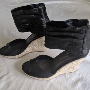 Jessica Simpson Ankle Strap Wedge